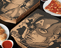 Civil War Pizza Hut Boxes