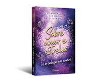Book cover design of "Sobre amor e estrelas (ar)"