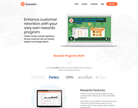 Carrots Plus Rewards | Website design
