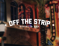 Off The Strip Bar - Brand Identity + Website