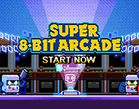 [Brawl Stars] SUPER 8-BIT ARCADE! / Pixel Art