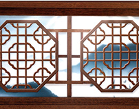 Chinese Window | Stage Screen Animation