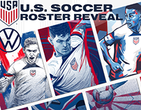 VW & US SOCCER | 2022 World Cup Posters