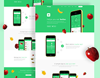 FitApp - Fitness App Landing Page | #3 PSD To HTML