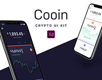 Cooin Crypto Kit FREE for Adobe XD