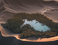 Lake Among the Dunes