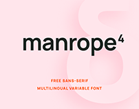 Manrope – Modern Geometric Sans-Serif font family