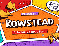 Rowstead Comic Font