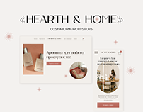 Redesign for e-commerce «HEARTH & HOME»