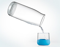 Global Omnium Carafe and Glass