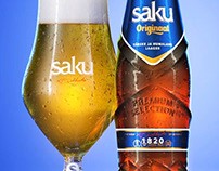Beer rendering - Saku Originaal