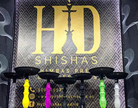 HyD SHISHAS Logotipo e imagen de tienda