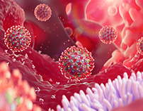 Coronavirus 3D Video Footage & Illustrations