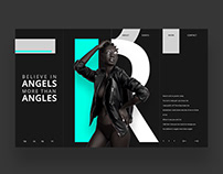 Believe In Angels More Than Angles Web Ui Design