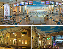Bowling, billiard club "Almak" 2400 м²