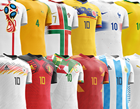FIFA World Cup 2018 Kits Redesigned