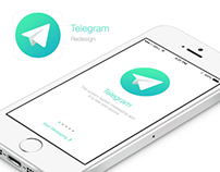 Telegram Messaging App Redesign