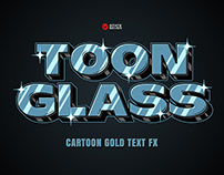 Toon Glass | Photoshop Text Effect