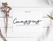 Cuassus | Script font