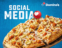 Dominos Pizza - Social Media Creatives