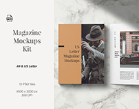Magazine Mockups Kit