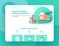 Timeshare landing page