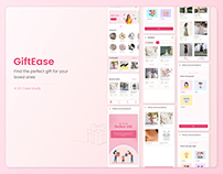 GiftEase - Gifting E-commerce - UI/UX case study