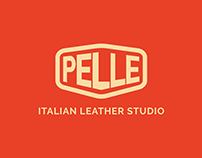 Pelle - Italian Leather Studio Branding