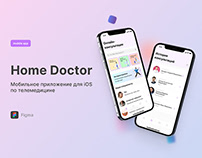 Mobile app "Home Doctor". Приложение для телемедицины