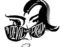 The Devil Wears Prada the musical title treatment