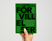 Redesign of book cover - Förvillelser