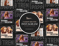 Free Fashion Instagram Templates