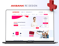 AKBANK Website RE-DESIGN
