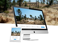 UI Design of Website Djerba