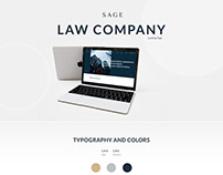 Law company | Landing page