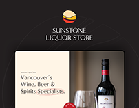 Sunstone Liquor Store - Branding & Web Design