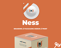 Ness }} Brand + Packaging