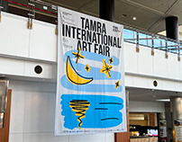 Tamra International Art Fair Visual Identity Design