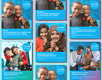 Civil Society Partnership Brochures for UNICEF