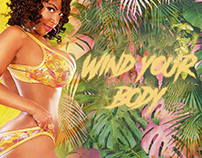 Cover Art for single 'Wind Your Body' by B Haiti