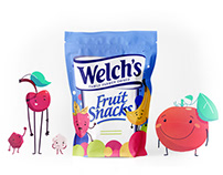 Welch's Fruit Snacks: Animation & Character Design