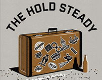 The Hold Steady Weekender Screenprinted Gig posters