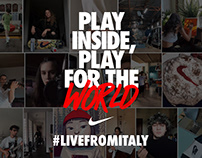 Nike #livefromitaly