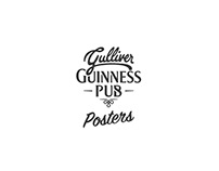 Gulliver Guinness Pub Posters
