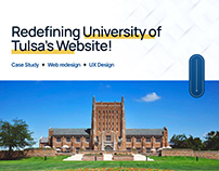 University of Tulsa Website UX Redesign