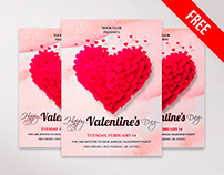 Valentine's Day Flyer - free Google Docs Template