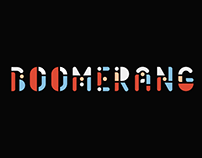 Boomerang - Animated Typeface