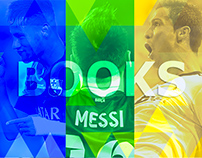 Neymar & Ronaldo & Messi - books