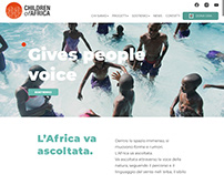 Children of Africa - website