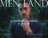 E-COMMERCE WEBSITE | UX/UI DESIGN | MEN SHOP